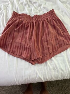 Nike Women's Rust Tie-Dye Athletic Shorts